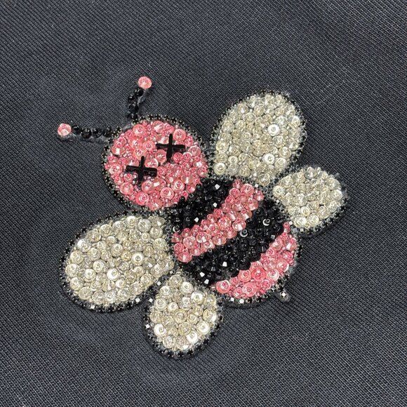 DIOR x KAWS Bee Sweatshirt Black Size M SS19 - Picture 4 of 8